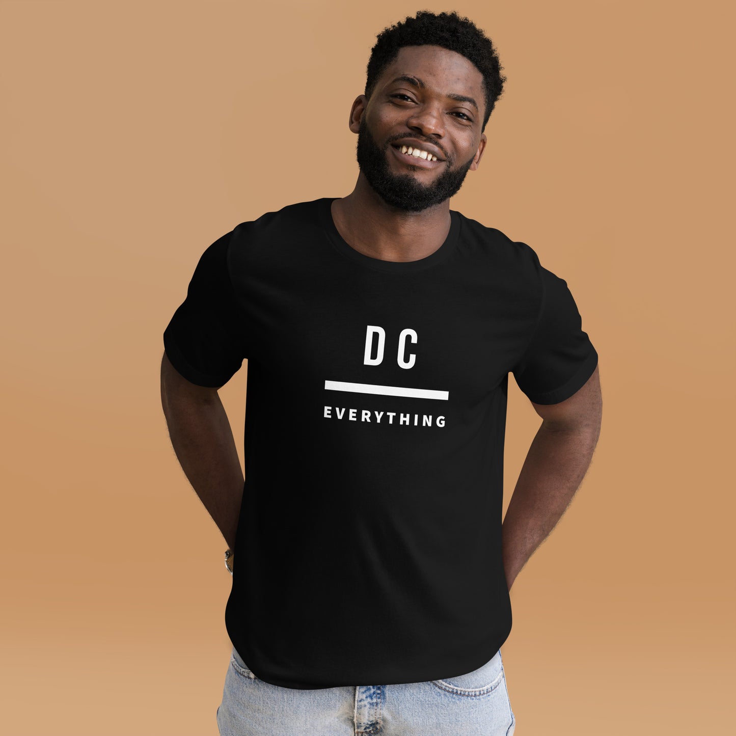 DC Over Everything (Bar) Unisex t-shirt