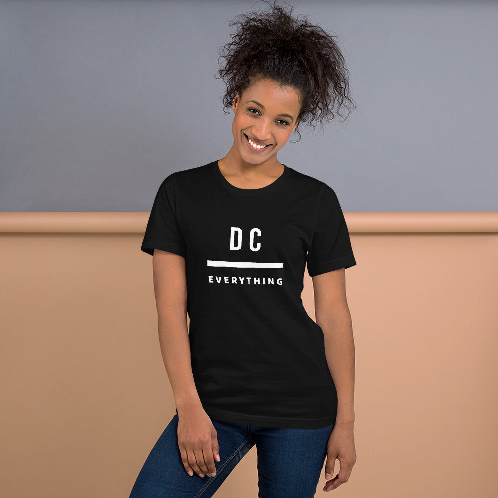 DC Over Everything (Bar) Unisex t-shirt