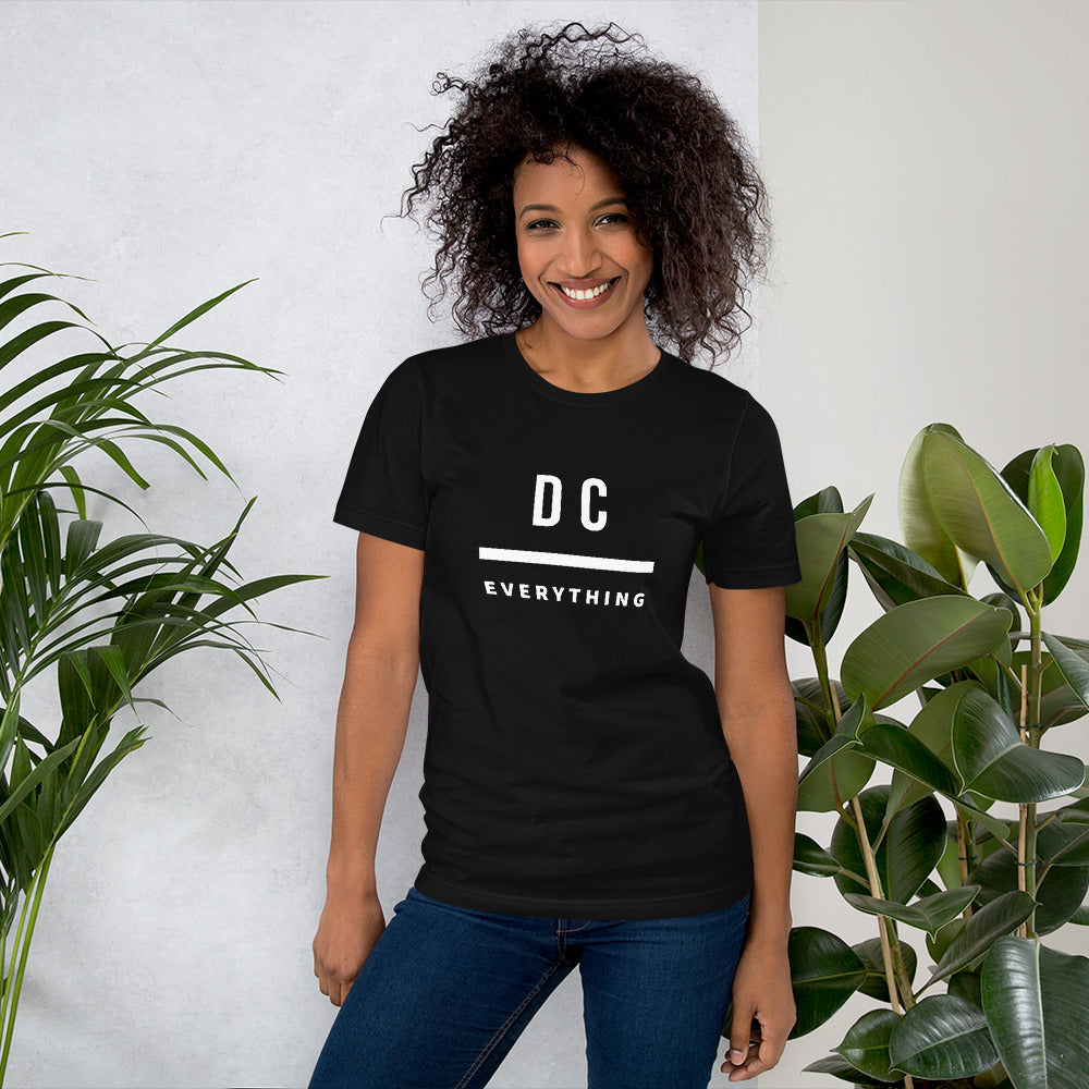 DC Over Everything (Bar) Unisex t-shirt