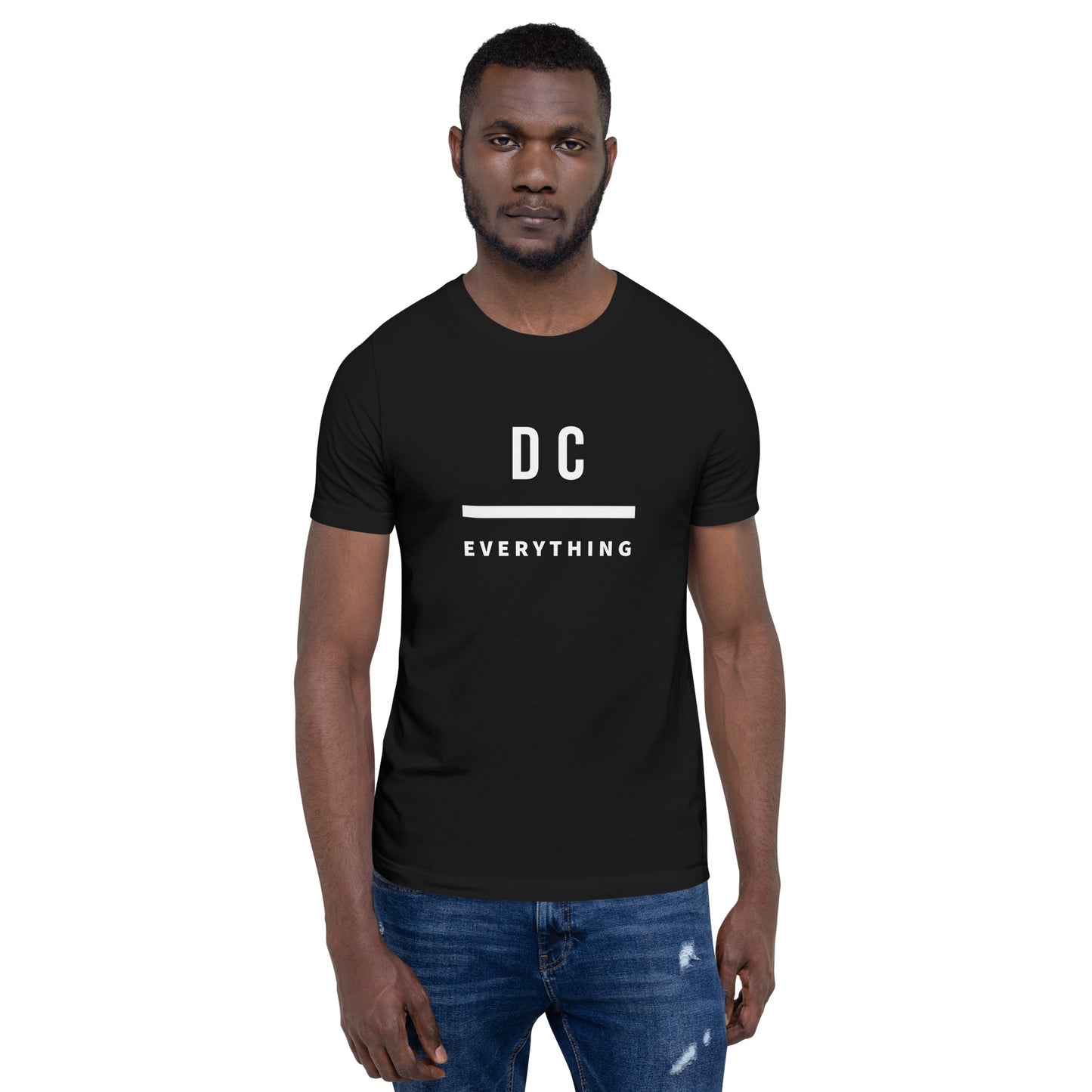 DC Over Everything (Bar) Unisex t-shirt