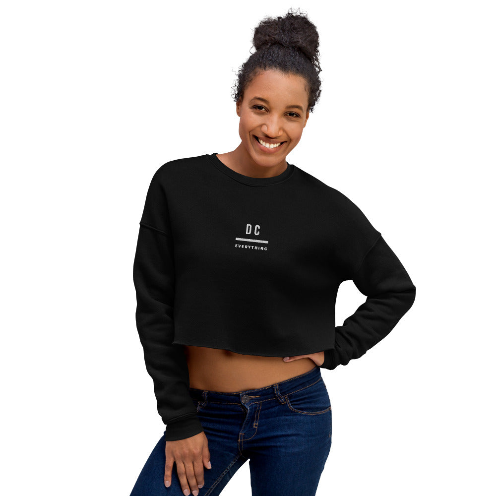 DC over Everything (Bar) Crop Sweatshirt