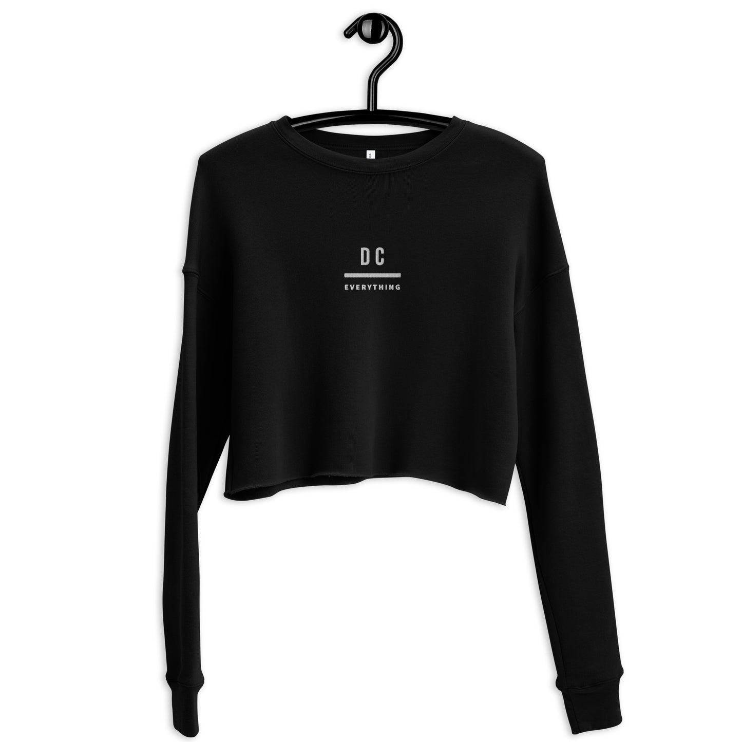 DC over Everything (Bar) Crop Sweatshirt