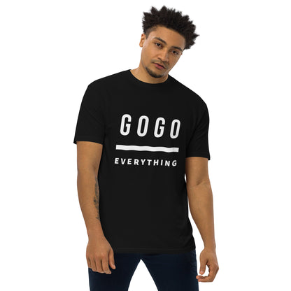 GoGo Over Everything Bar Design Heavyweight Tee